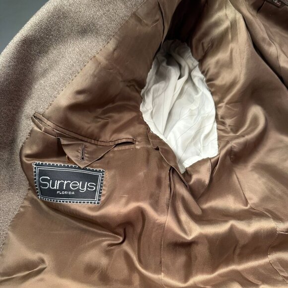 Canali Milano Italy Surreys Wool Single Breasted Blazer Mens Coat Notch 3 Button - Picture 4 of 16